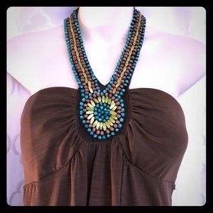 Heart Soul beaded top